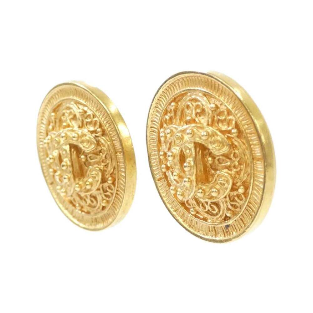 CHANEL Authentic Gold Earrings - Picture 2 of 4